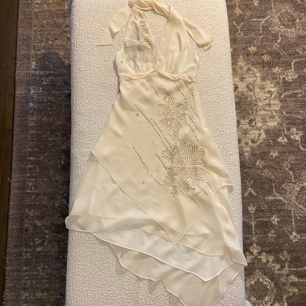 Trendy beaded BCBG Maxazria Cocktail dress
